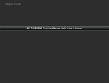 Tablet Screenshot of alijor.com